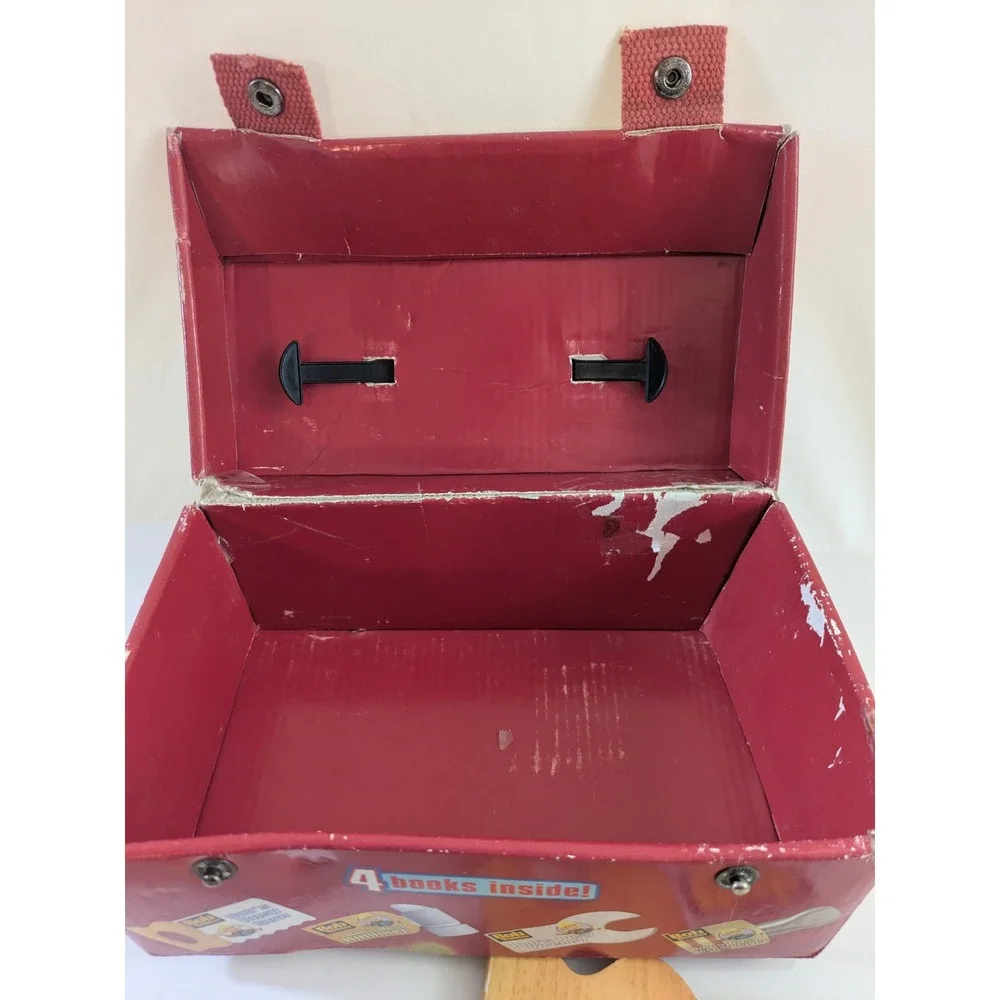 Bob the‎ Builder Bob's Busy Toolbox 4 Shaped Board Book Set with Carrying Case